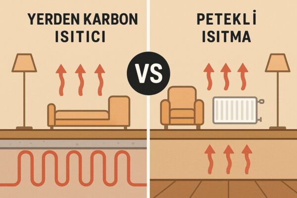 yerden ısıtma mı petekle ısıtma mı